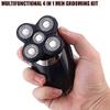 CARUTU Electric Shavers,4 in 1 Washable Electric Rotary Shaver Wet Hair Clipper Rechargeable Facial Cleaning Brush for Men's Facial Care Beard Trimmer view 3