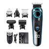 Electric Razor,6 In 1 Rechargeable Waterproof IPX7 Electric Shaver Wet & Dry Rotary Shavers for Men Electric Shaving Razors with Pop-up Trimmer, Hair Clippers for Men Electric Shavers Men Beard Trimme view 2