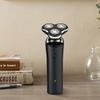 CARUTU Mens Electric Shaver,Grooming Kit: Three-Headed Shaver, Cordless and Rechargeable, Floating Head 360 USB Smart Veneer Rechargeable Shaver Washed Razor view 4