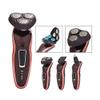 CARUTU Electric Shavers,Electric Shaver Rotary Razor Men Cordless Beard Trimmer Wet Dry Shaver Waterproof, Rechargeable Electric Beard Knife Washed Three Electric Shaver view 2