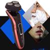 CARUTU Electric Shavers,Electric Shaver Rotary Razor Men Cordless Beard Trimmer Wet Dry Shaver Waterproof, Rechargeable Electric Beard Knife Washed Three Electric Shaver view 3