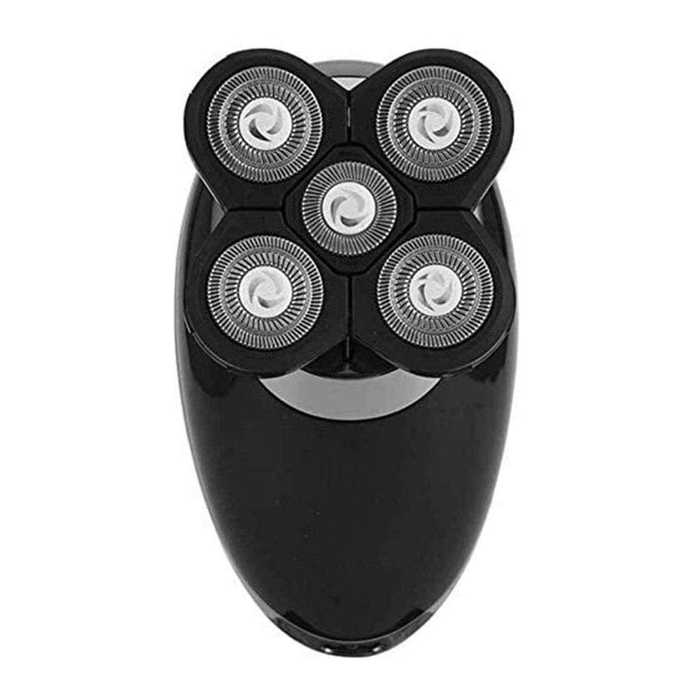 CARUTU Electric Razor for Men,Wet and Dry Rechargeable Mens Rotary Shaver, Three in One Electric Shaver Beard Hair Clipper Nose Hair Trimmer Cutting Head 5D Floating Wireless Rechar