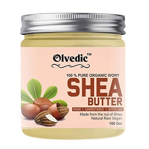 Ivory coco & Shea Butter | Raw | Unrefined | African | Great For Face, Skin, Body & Lips (Shea Butter, 100 gm)