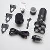 CARUTU Wet and Dry Mens 5-in-1 Electric Shaver & Grooming Kit : Five-Headed Beard, Cordless and Rechargeable view 2