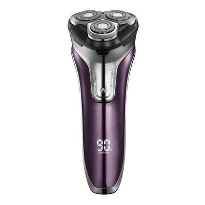 CARUTU Mens Rotary Electric Razor, Dry Wet Waterproof Rotary Shaver Portable Face Shaver Travel Rechargeable USB Cordless for Dad Husband Man