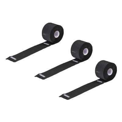 MUSISALY 3rolls Disposable Black Neck Paper Strips Stretchy Hair Salon Supplies for Hair Cutting and Dyeing Comfortable and Skin-Friendly Neck