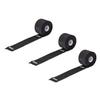 MUSISALY 3rolls Disposable Black Neck Paper Strips Stretchy Hair Salon Supplies for Hair Cutting and Dyeing Comfortable and Skin-Friendly Neck view 1