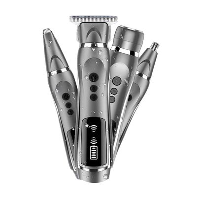 CARUTU Electric Razor,4 in 1 Mens Grooming Kit,Nose Hair Trimmer, USB Rechargeable Ear and Nose Hair Trimmer, for Men Professional Painless Nose Hair Remover