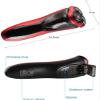 CARUTU Waterproof Mens Shaver Rechargeable,5D Floating Electric Shaver, with PopUp Trimmer & Waterproof Shaving Heads view 2