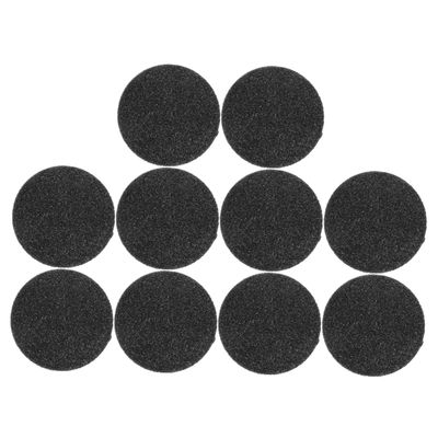 BELLIFFY 10pcs Electric Foot Care Sandpaper Discs for Convenient Foot Exfoliation Replaceable Round Pads for Home Use Material for Skin Removal