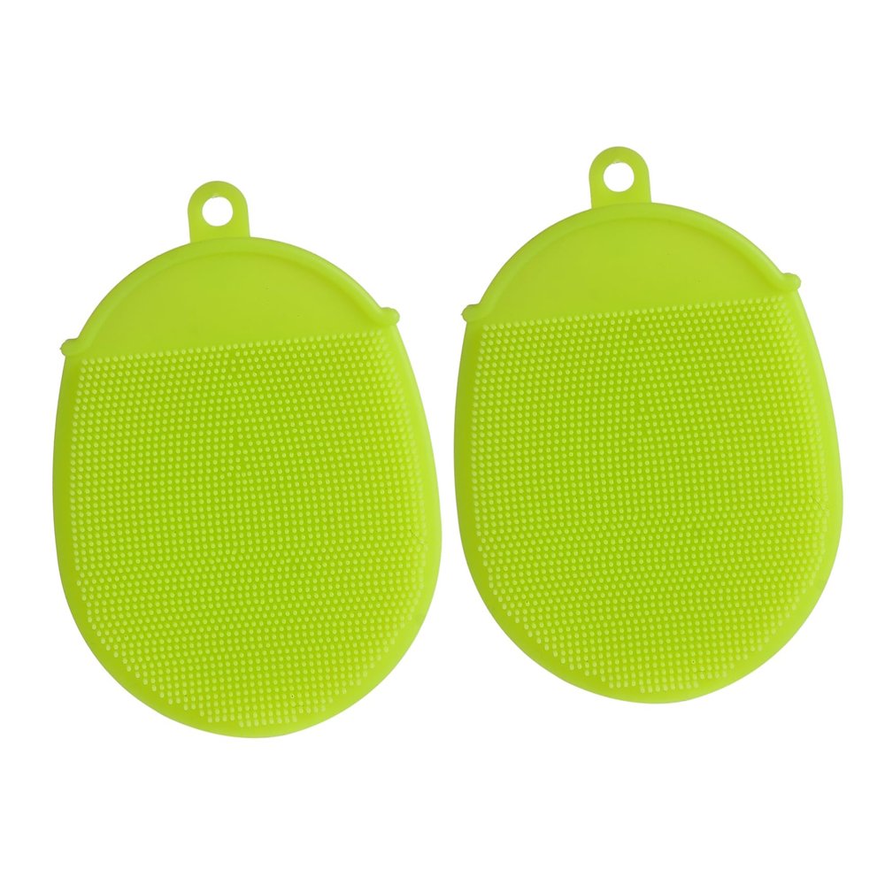 ADOCARN 2pcs Massage Scrub Hair-Washing Shower Tool Body Scrubbers Handheld Bath Brush for Women Exfoliation Scalp Scrub Shower Brush for Cleaning