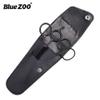 Men Personal Care Beard Grooming and Nose Cleaning Tool Set, Mustache Scissors and Comb and Nose Wax Applicator Spatulas, BlueZOO view 2
