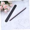 ADOCARN Double Sided EVA Nail Files 10pcs Set Black Sand Manicure Tool for Nail Art and Grooming for Home Use and Salon Professionals view 3