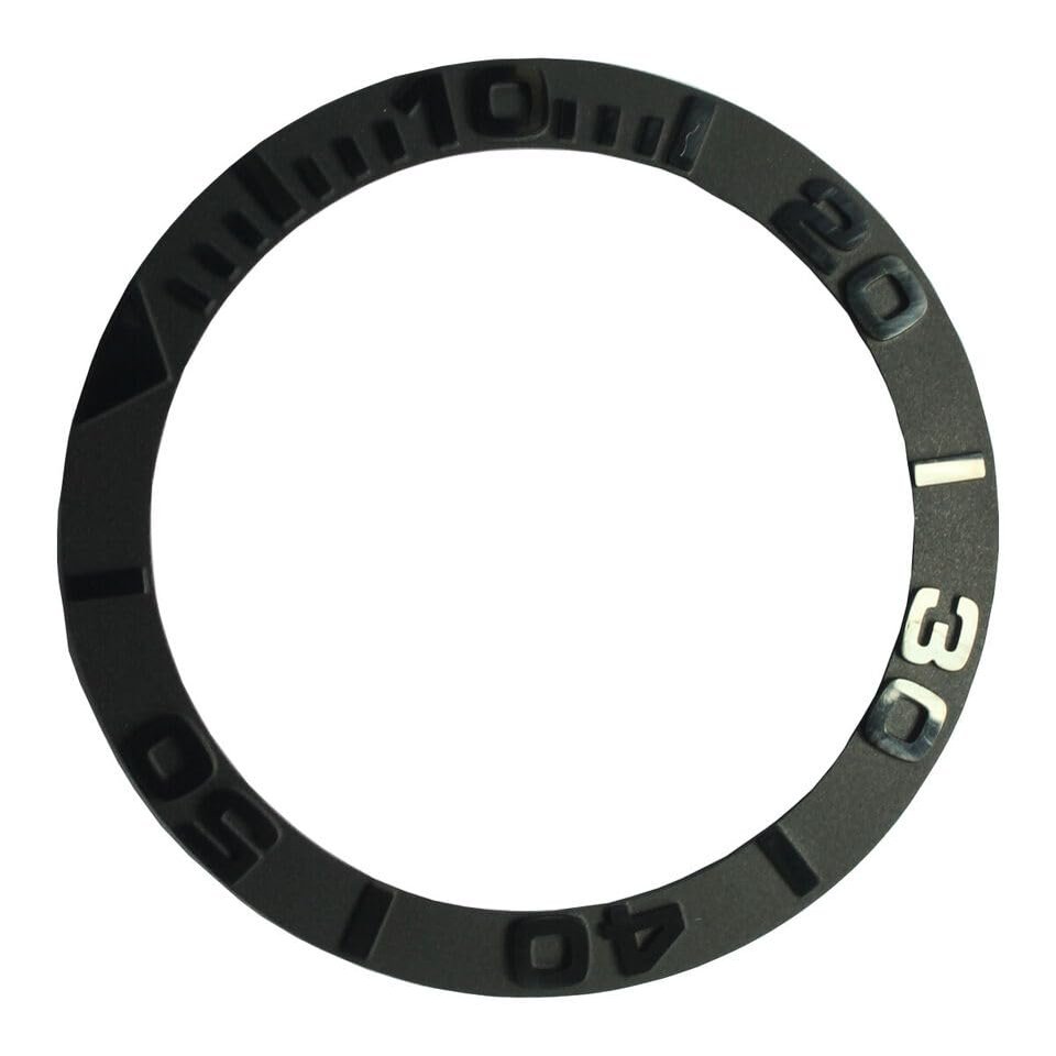 38 MM CERAMIC BEZEL INSERT Fit for SUB SAPAHIRE 16800 16610LN 16613 BLACK