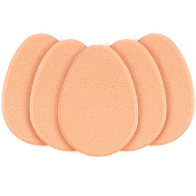 5 Packs Makeup Sponges Oval Puff Make-up Egg Air Cushion Puff Beauty Foundation Sponge Professional Makeup Wet and Dry for Eye Foundation Blush Application Forehead Cheeks