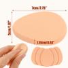5 Packs Makeup Sponges Oval Puff Make-up Egg Air Cushion Puff Beauty Foundation Sponge Professional Makeup Wet and Dry for Eye Foundation Blush Application Forehead Cheeks view 2