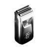 Electric Razor Electric Shaver Rechargeable Shaving Machine for Men Shaver Beard Razor Wet-Dry Use Beard Trimmer Hair Trimmer(Silver) view 1