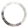 38mm*30.6mm Silver Bezel Insert Fit for 40MM SUB GMT Watch SKX007 Ceramic view 3