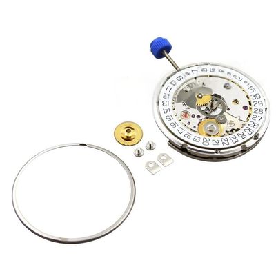 Clone 2824 2824-2 Movement Automatic Perlage Polish Finish ETA Replacement