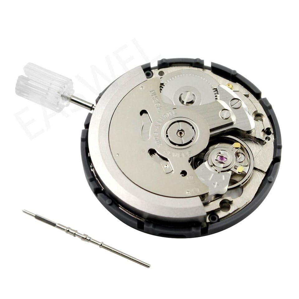 Accuracy NH36/NH36A Automatic Movement Date/Day at 3 White Date Wheel