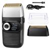 2 in 1 Rechargeable Electric Shaver LCD Display Portable Cordless Men Reciprocating Razor Beard Trimmer(Black) view 1