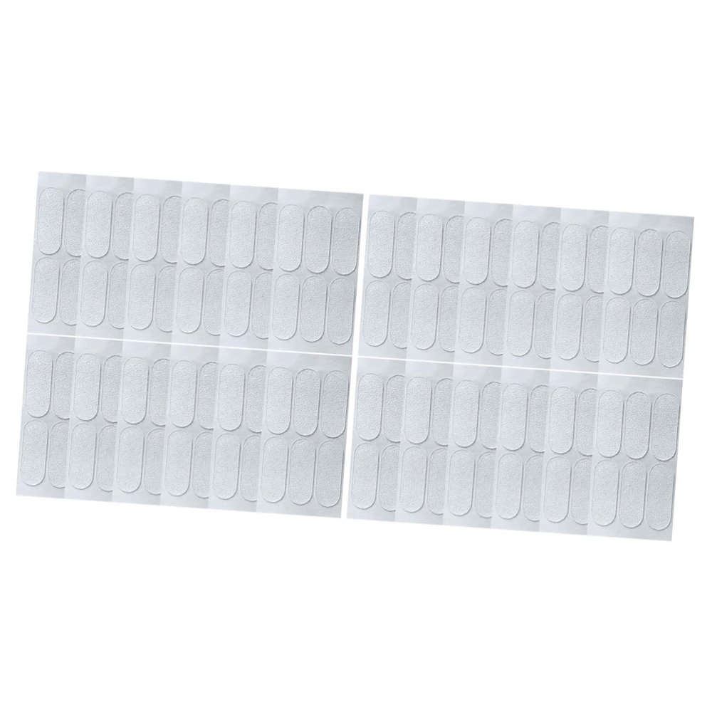 BEBEMOKO 24sheets Transparent Ear Tape Discreet Silicone Support Patches for Daily Use Meetings Social Events Sweat Resistant Easy to Apply