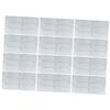 BEBEMOKO 24sheets Transparent Ear Tape Discreet Silicone Support Patches for Daily Use Meetings Social Events Sweat Resistant Easy to Apply view 4
