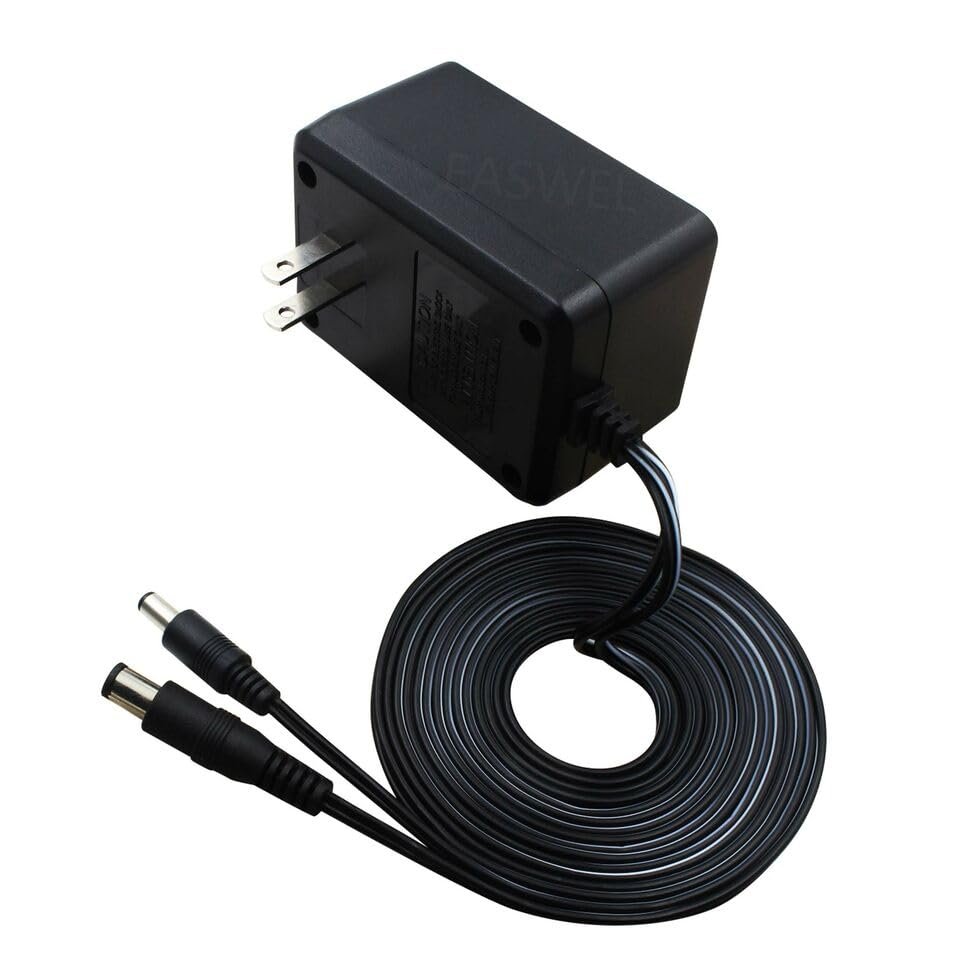 3-in-1 Lightweight Fit for NES SNES GENESIS 1 AC POWER ADAPTER Cable Cord