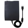3.5" 1.44MB USB Slim External Floppy Disk Drive Reader Fit for Laptop PC Computer US view 2