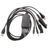 5 in 1 FTDI USB Programming Cable Fit for Fit for Motorola GM300 GM140 GM160 GM338 GM340 view 2