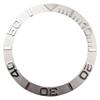 38 MM CERAMIC BEZEL INSERT Fit for SUB SAPAHIRE 16800 16610LN 16613 Silver view 2