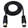 7 pin DIN lead/cable, male to male, wired straight-through, all pins connected view 1