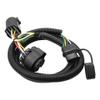 4 Way Flat Plug To 7 Way Trailer Connector Fit for Ram 1500 2500 3500 4500 5500 view 3
