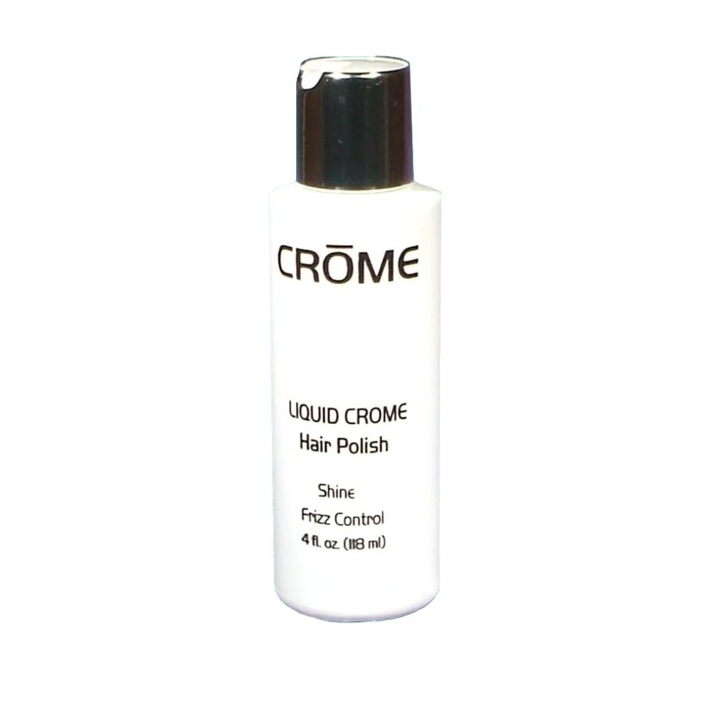 CROME Hair liquid polish 4oz with travel bottle.