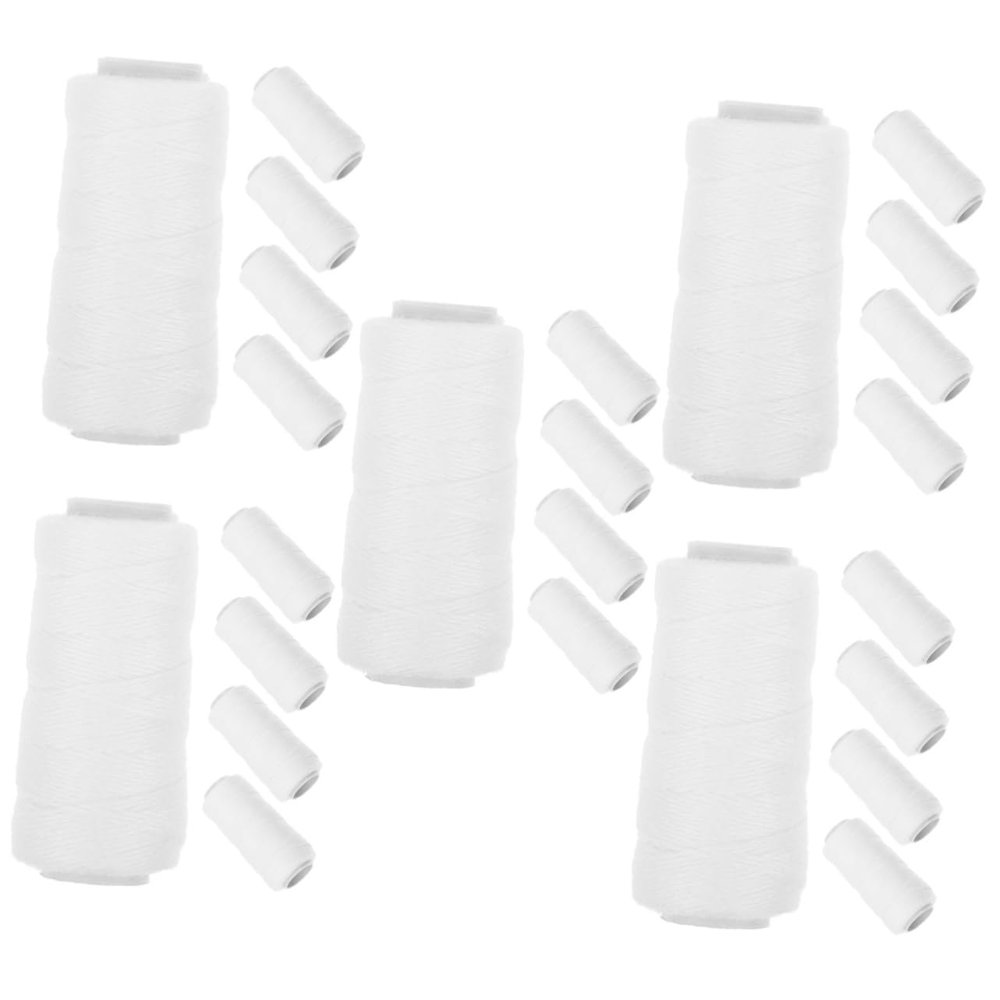 OSOLADY 25rolls Threading Thread Hair Removal Tool Thread Face Epilator for Facial Hair Removal Easy to Use for Home Beauty Care and Embroidery