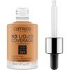 Catrice | HD Liquid Coverage Foundation | 24H Wear, Matte Finish, High Coverage, Waterproof Formula with Niacinamide | Vegan & Cruelty Free (082 | Warm Caramel) view 2