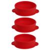 SKISUNO 3pcs - Wax Bowl for Melting Wax Non-stick Melting Tool Compact and Container for Hair Removal view 1