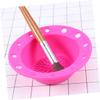 ADOCARN Silicone Brush Cleaner Mat for Makeup Brushes 1 Piece Portable Scrubber Tool for Effective Cleaning for Beauty Enthusiasts view 3