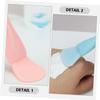 3pcs Dual End Silicone Facial Mask Brush Multi Color Face Mask Applicator Tool Set for Beauty Treatments Ideal for Smooth Application and Removal of Facial Masks view 3