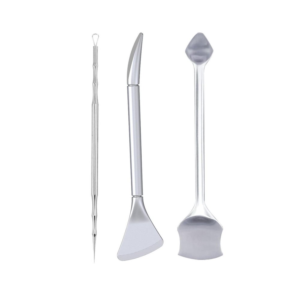 GAOSHA Stainless Steel Pore Tool Set for Acnes and Blackhead Extraction Stainless Steel Skincare Tools Blemish Removal