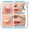 GAOSHA Stainless Steel Pore Tool Set for Acnes and Blackhead Extraction Stainless Steel Skincare Tools Blemish Removal view 4