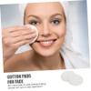 ADOCARN 300pcs Thickened Makeup Cotton Pads Three Layer Facial Cotton Rounds for Gentle Makeup Removal and Skin Care Hypoallergenic and Odorless for Sensitive Skin view 4