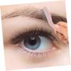 MOTHNUR 2pcs Eyebrow and Eyelash Comb Stainless Steel Eyelash Separator and Eyebrow Brush Portable Makeup Tools for Salon and Home Use for Beginners and Professionals Pink view 3
