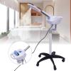 2 in 1 Vertical Roller Facial Steamer, Portable Removable Steamer Professional Beauty Misting Machine, Warm Steam Facial Humidifying Device with 360Rotatable Nozzle and Herbal Mug view 3