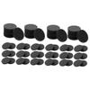 COLLBATH 100pcs Diffuser Pads Mini Round Cotton Pads for Reusable Household Diffuser Accessories for and Travel view 1