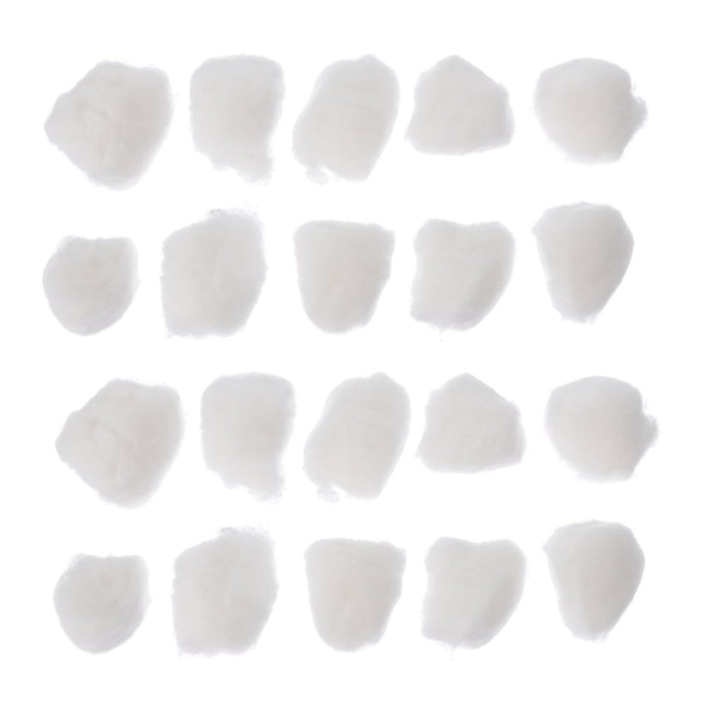 LALADEFIEE 12bags Non-Medical Cotton Ultra Absorbent Makeup Cleaning for Salon Use Gentle Skin for First Aid Daily Cleaning Tasks Soft Breathable Cotton for All Applications