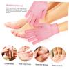 LALADEFIEE 2sets Moisturizing Socks and Gloves Spa Quality Foot and Hand Care for Soft Smooth Skin Daily Moisturizing Therapy and Relaxation view 3