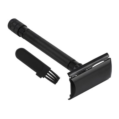 MUSISALY 2pcs Manual Safety for Men Women Reusable Shaving Tool Ergonomic Replacement Sustainable Design for Smooth Shave
