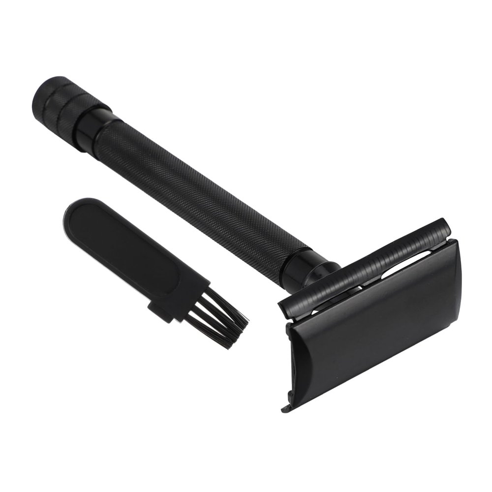 MUSISALY 2pcs Manual Safety for Men Women Reusable Shaving Tool Ergonomic Replacement Sustainable Design for Smooth Shave