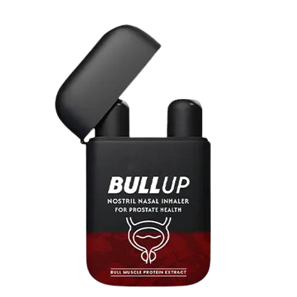 BullUp Dual Nasal Inhaler, Prostate Relief Inhaler, Prostate Enhance Inhaler, Promote Normal Prostate Enhancement Inhaler, for Prostate Health (1pcs)